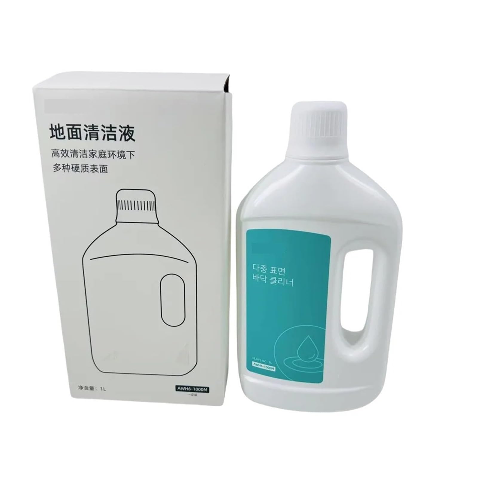Solución de Limpieza de Pisos de 1 litro, Compatible con Dreame L10s