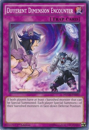 dimension deck yugioh YU-GI-OH! - Different Encounter (NECH-EN080) - The New Challengers - 1st Edition Brands_Magic The Gathering Style:Pokemon Card may be 1st or Top 5 Most Popular