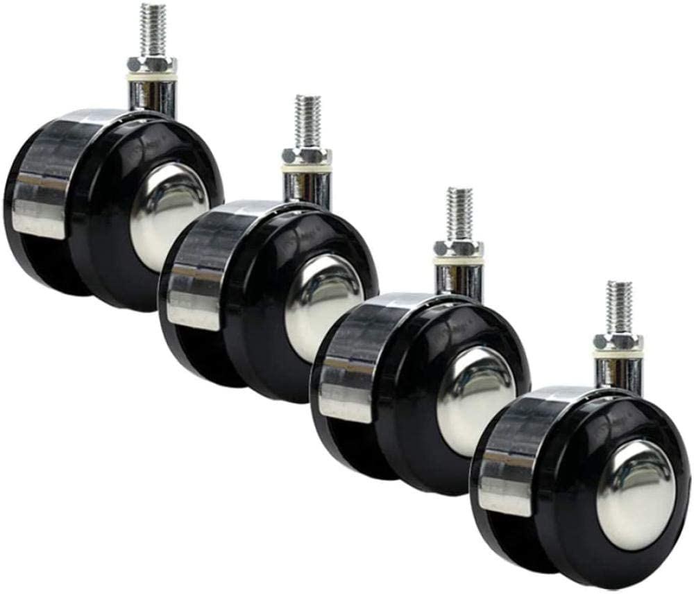 Roulette pivotante pour meubles 75 mm anti rayure roue directionnelle charge lourde etabli