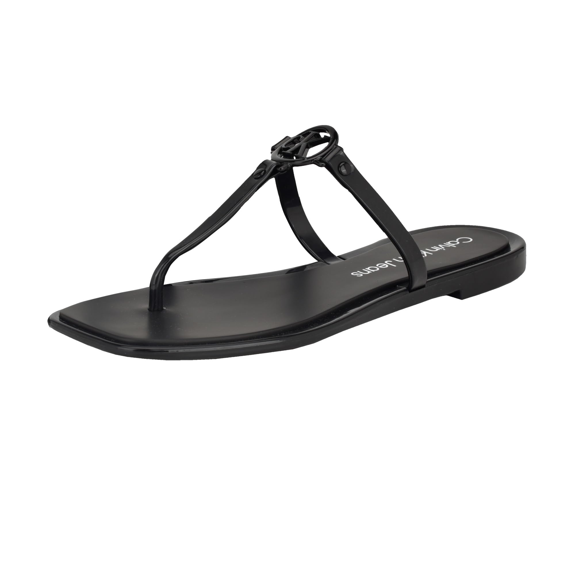 Calvin Klein Women's Edhen Sandal, Black 001, 4.5 UK