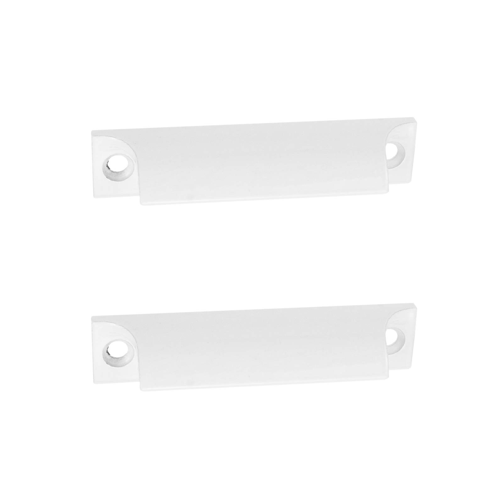 Geesatis 2 Pack 3 Inch Center to Hole Cabinet Pulls - Premium Aluminum Alloy Handles for Kitchen Cabinets, Drawers, Dressers, Cupboards, Wardrobe, Garage & Barn Doors (Mounting Screws Included)