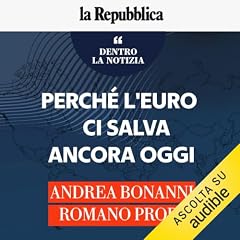Diseño de la portada del título Perch&eacute; l'Euro ci salva ancora oggi