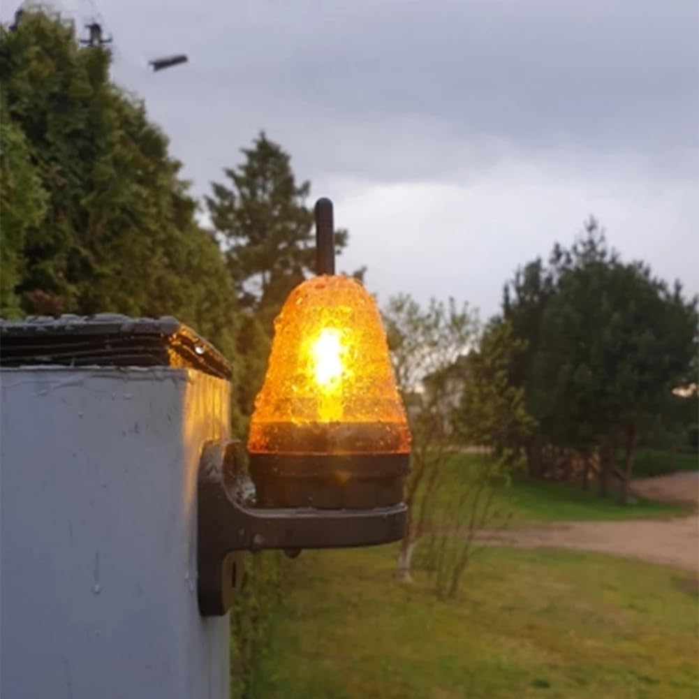 1 Sztuka Uniwersalna Sygnalizacyjna LED 12 V-265 V do Montażu na Ścianie Awaryjna Lampka Ostrzegawcza do Otwierania Bramy