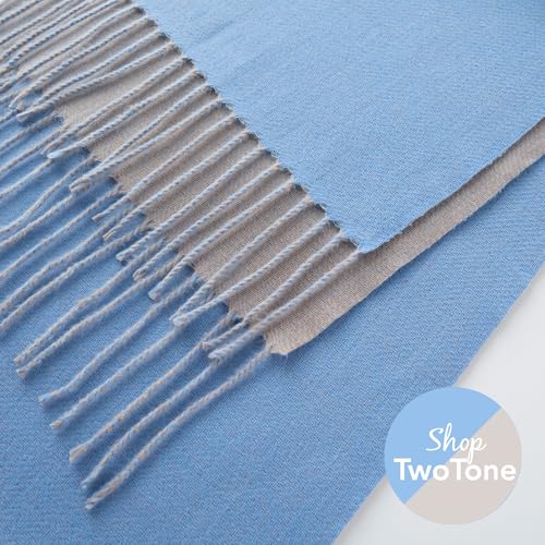 Image of CALVIN & OLIVIA Lightweight Ultra-Soft Scarf - Perfect Holiday Gift for Men & Women