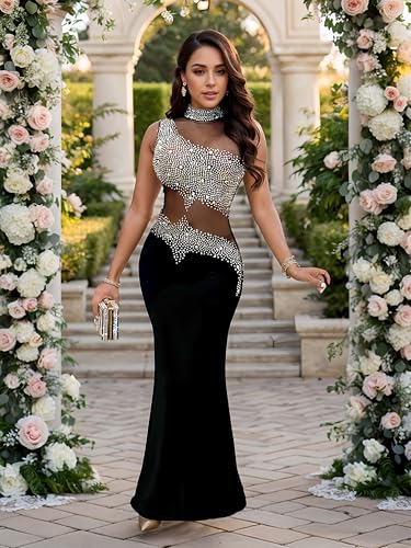 Image of Figdaw Elegant Long Prom Dresses Sexy Evening Gowns for Women Formal Events 2025