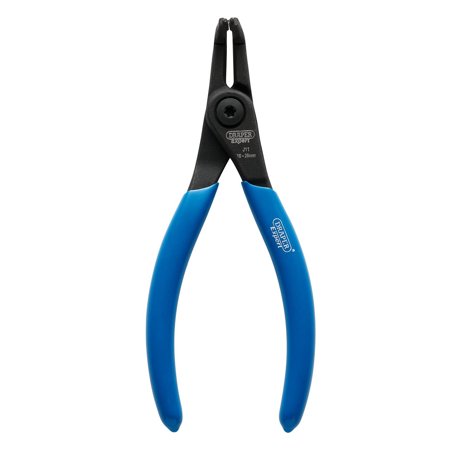 Draper 09028 90° Internal Circlip Pliers, J11, 130mm, Blue - Image 2