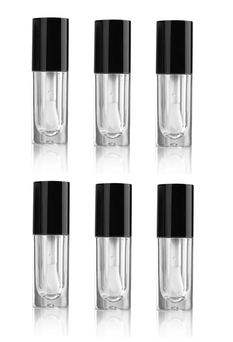 [ Pack of 6 Pcs ] Empty REfillable Lipgloss Bottle, with Thick Wand for DIY Lipgloss-image-38