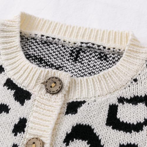 Image of Simplee kids Baby Girl Thin Sweater Solid White Pink Cardigans for Toddler 0-3Years