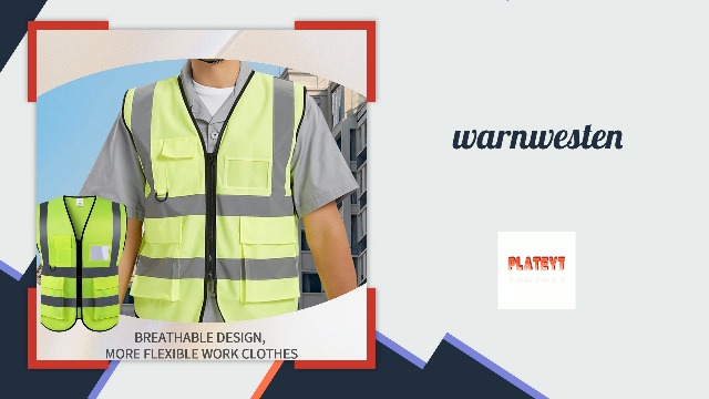 2 Stück Sicherheitswarnwesten - Reflektierende Mesh-Westen Mit Taschen Für Hohe Sichtbarkeit