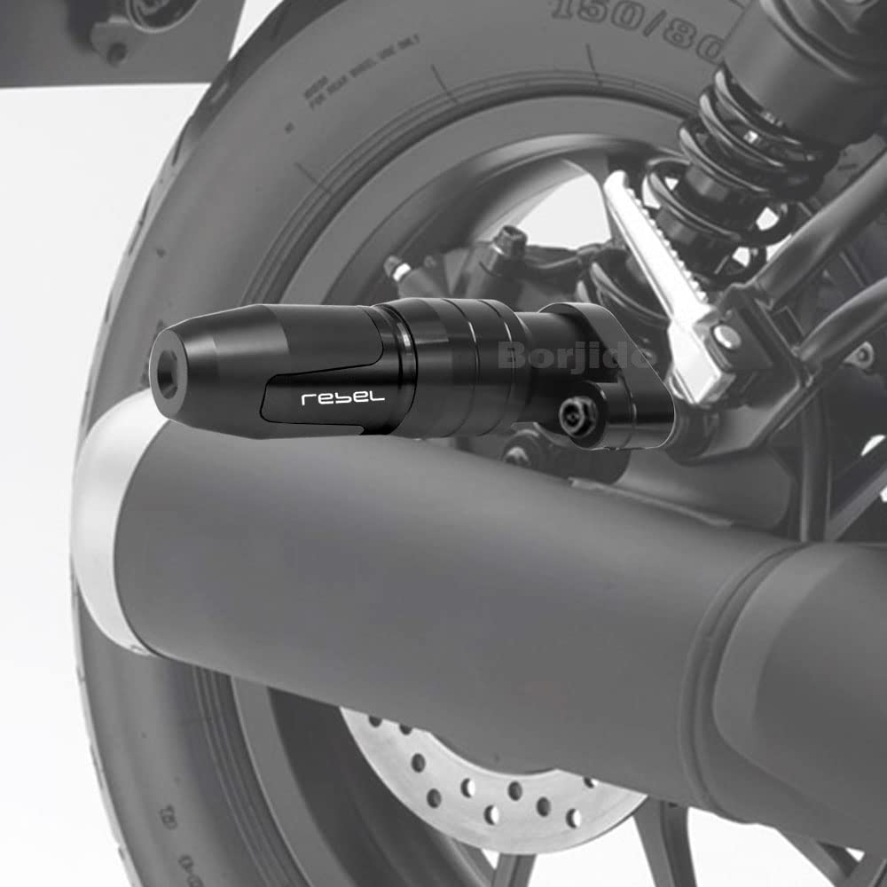Honda Rebel 1100 Exhaust Slider Crash Protector - CNC Aluminum Protection For CMX1100 2021-2023