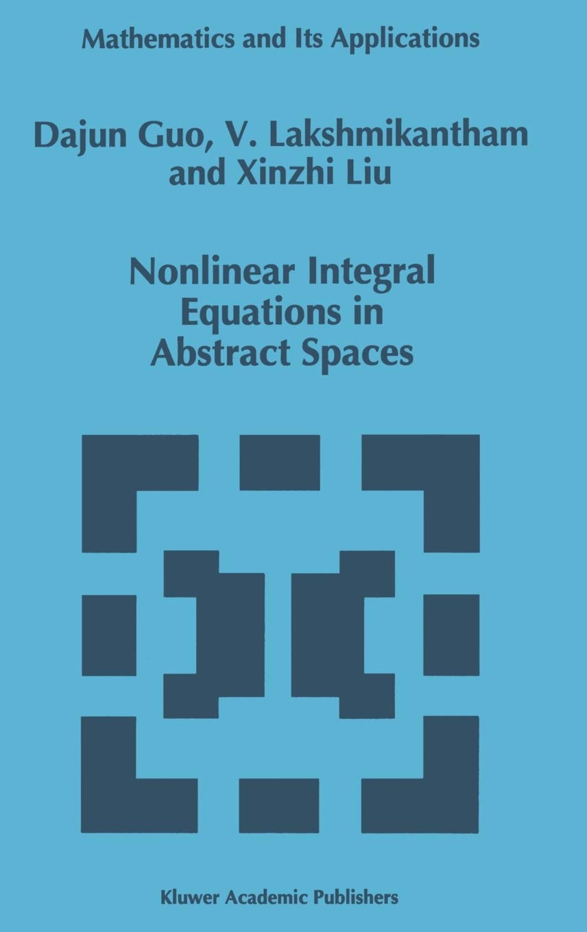 Nonlinear Integral Equations in Abstract Spaces