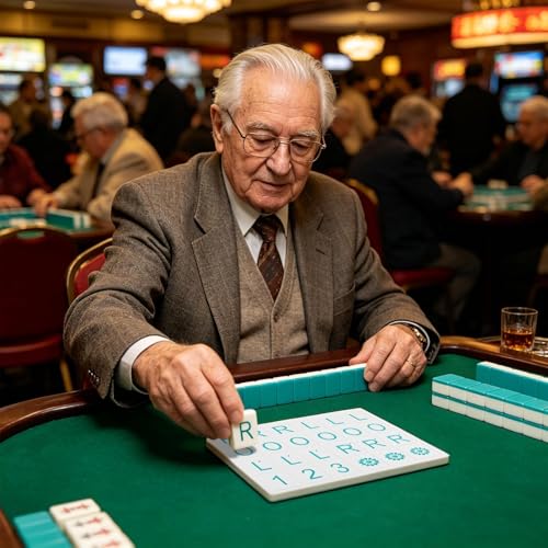 Solo Mahjong Board tablero para práctica de Mahjong miniatura 6