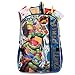 AI ACCESSORY INNOVATIONS Teenage Mutant Ninja Turtles 5 PC Backpack Set, Raphael, Leonardo, Donatello, & Michelangelo 16” School Bag, TMNT Bookbag, Blue