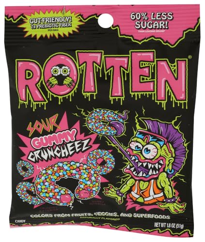 Rotten Sour Gummy Cruncheez miniatura 1