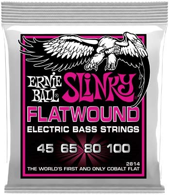 Ernie Ball Super Slinky Flatwound 2814 045-100 · Elektryczne struny basowe