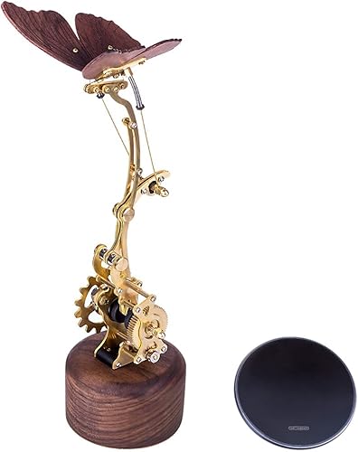 Miniatura 2 de Rompecabezas de metal 3D dinámicos con diseño de mariposa voladora, rompecabezas punk 3D, regalos de cumpleaños de Navidad para niños y adultos