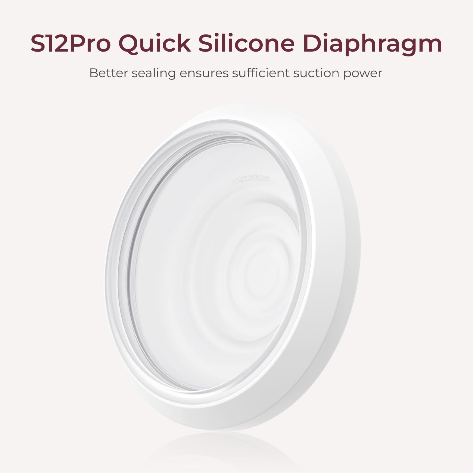 Momcozy S12Pro Veloce valvola a becco d'anatra & membrana in silicone