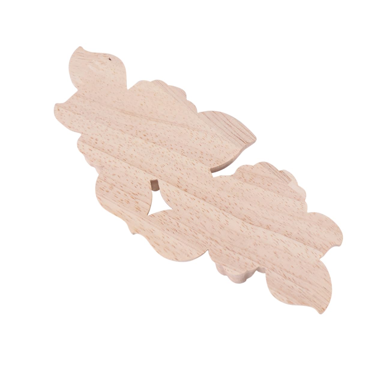 HOODANCOS Rose Carving Wooden Chips Creative Decorative Wood Crafts for Home Decoration Unique Flower Shaped Design and Material for Parties and Events