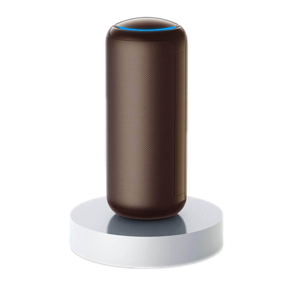 Purificatore d'Aria Portatili 3 in 1 Vero HEAP Filtri a Carboni Attivi Elimina Polvere/Polline/Fumo/Odori/Muffa/PM2.5 Basso Rumore per Casa Ufficio Auto Oro 16.5(H) x6.5(φ) cm