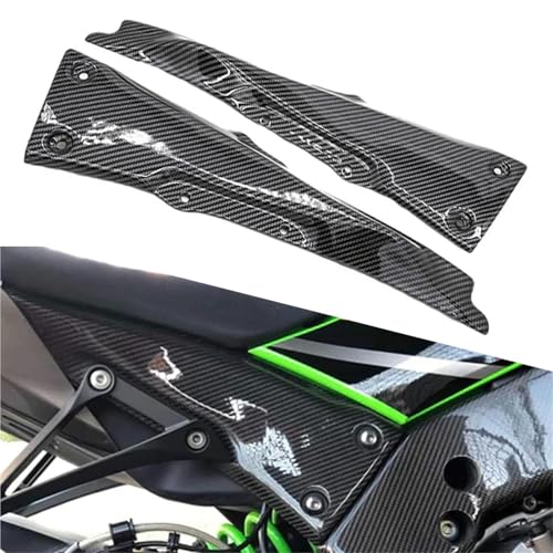 Accessoires latérale Kawasaki ZX10R ailettes carénage noir
