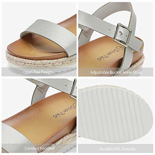 Image of DREAM PAIRS Espadrille Casual Platform Sandals