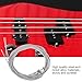Bass Strings Electric Bass 1mm 1.4mm 2mm 2.5mm Strings 4-String Guitar Strings Steel Alloy Smooth Lightweight Portable for 4-String Electric Bass