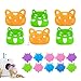 Pet Fur Laundry Catcher Hair Remover, Pet Hair Remover for Laundry Reusable Washing Machine Hair Catcher Sticky