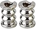 Produktbild yaoviz® 2x Glutkiller 30mm für Aschenbecher Welle metall silber silber sehr schwere Qualität offen Gluttöter Glutlöscher