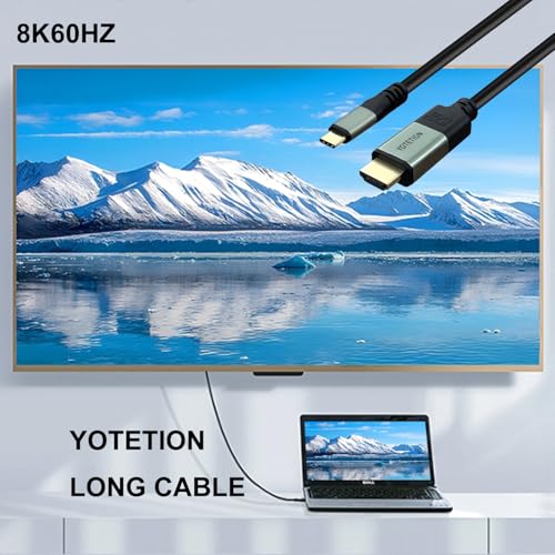 Câble Thunderbolt vers HDMI 8K pour transformer votre MacBook en cinéma maison haute fluidité