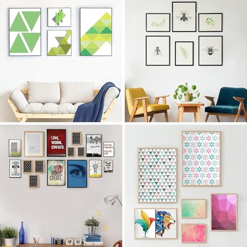 Command Poster-Strips Selbstklebend, 12 kleine Klebestreifen, Weiß - Poster, Fotos, Plakaten, Kalendern oder Bilder ohne Rahmen Aufhängen