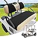 10L0L Ensemble complet de housses de siège de chariot de golf pour sièges avant, housses de banquette en polyester, accessoires universels pour EZGO TXT RXV & Club Car DS