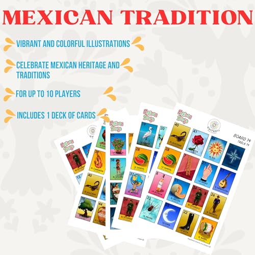 Cuitáxi Mexican Bingo Juego para 10 Jugadores miniatura 7