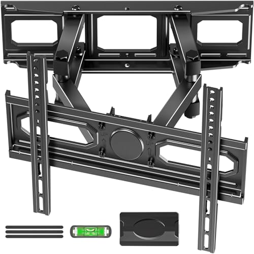 EconoMe TV Wall Mount for Most 26-70 inch tvs, Full Motion TV Mount Swivel and Tilt, Wall Mount Bracket Max VESA 400x400mm, Holds up to 99 lbs, Fits 12” 16