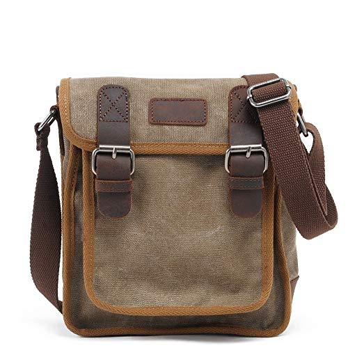 CHEORLIANBolsa Vertical De Lona Bolsa De Mensajero Para Hombres Bolso De Hombro...