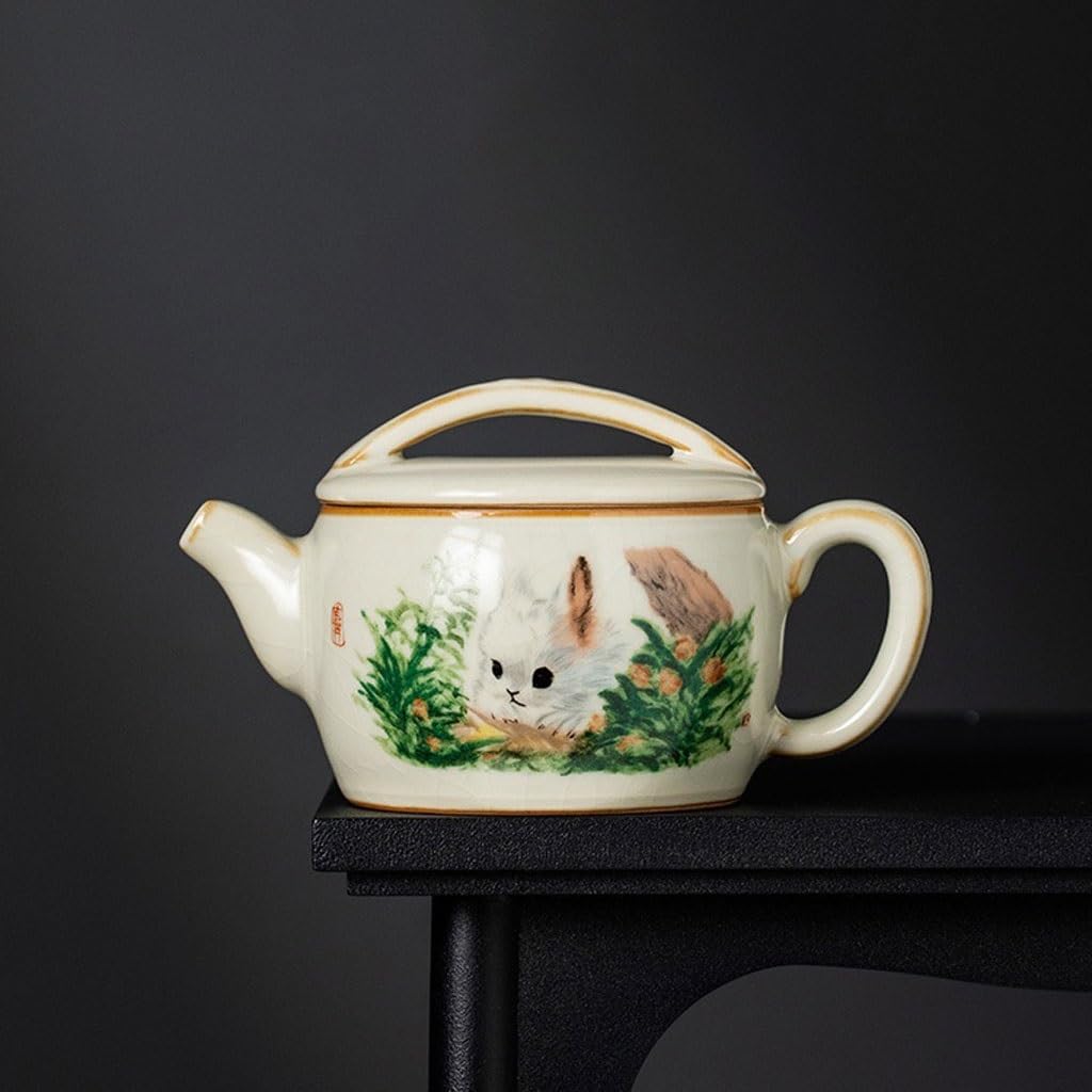 Ręcznie robiony czajniczek do herbaty, czajniczek do herbaty, zestaw do herbaty, czajniczek ceramiczny, popołudniowa herbata, przyjęcie, domowa herbata, czajniczek z filtrem do parzenia herbaty