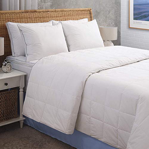 Allied Essentials Serenity Cool Sleep Blanket, Twin, White
