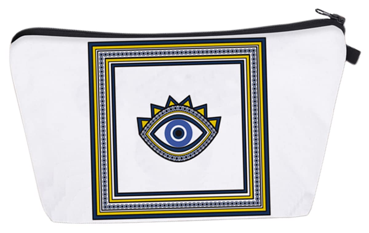 FAVORTALKPersonalised Makeup Bag Toiletry Bag, Waterproof Polyester Travel Cosmetic Bags with Zippers for Makeup Washing Nursing, Easy to Carry Business Trip Holiday Essentials -B1146