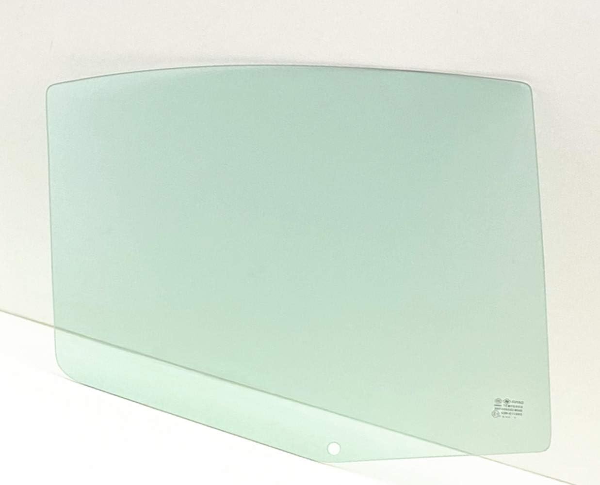 Passenger Right Side Rear Door Window Door Glass Compatible with BMW 323i 325i 325xi 328i 330i 330xi 4 Door Sedan 1999-2005 Models