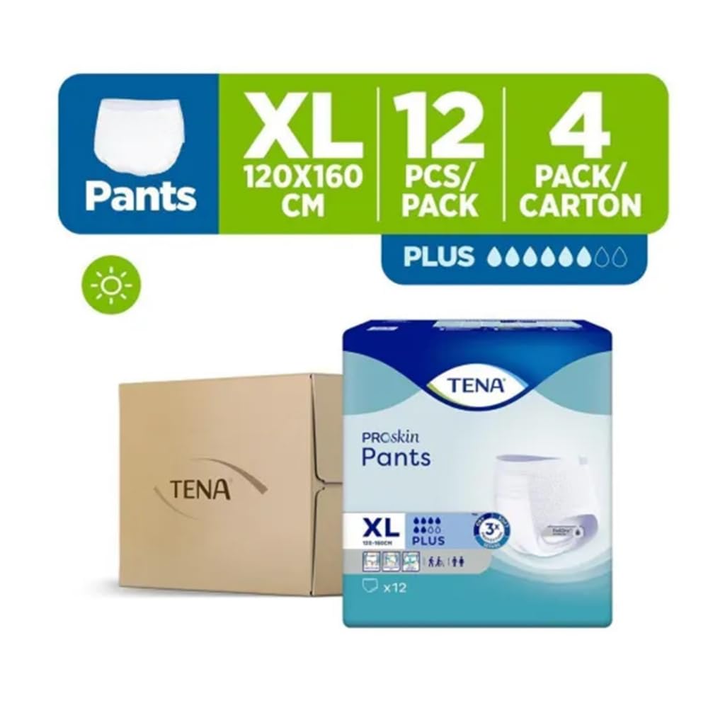 美しい 介護 TENA 12枚4袋2セット プロスキン パンツプラス XL/792717