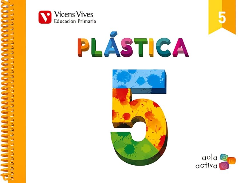 Portada de Plastica 5º Educacion Primaria Me Ed 2014 Aula Activa