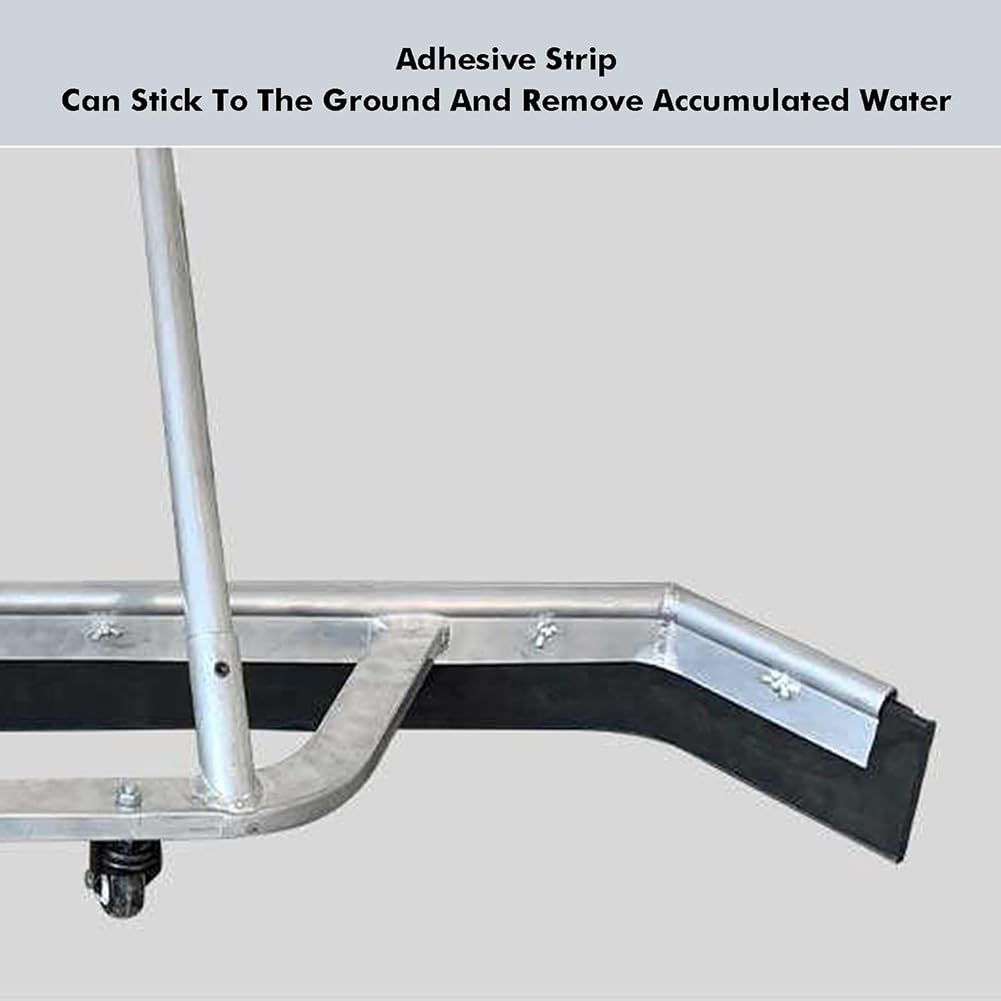 Removedor de agua para cancha de tenis, escoba profesional para suelo de cancha, escoba comercial con asa, herramienta de eliminación de agua de superficie al aire libre
