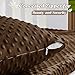 Entisn Toddler Pillowcase 13 x 18 Inch, 2 Pack Minky Dot Toddler Pillow Covers with Zipper Closure, Soft Fleece Pillow Shams for Nursery, Girls, Boys (Chocolate Brown)