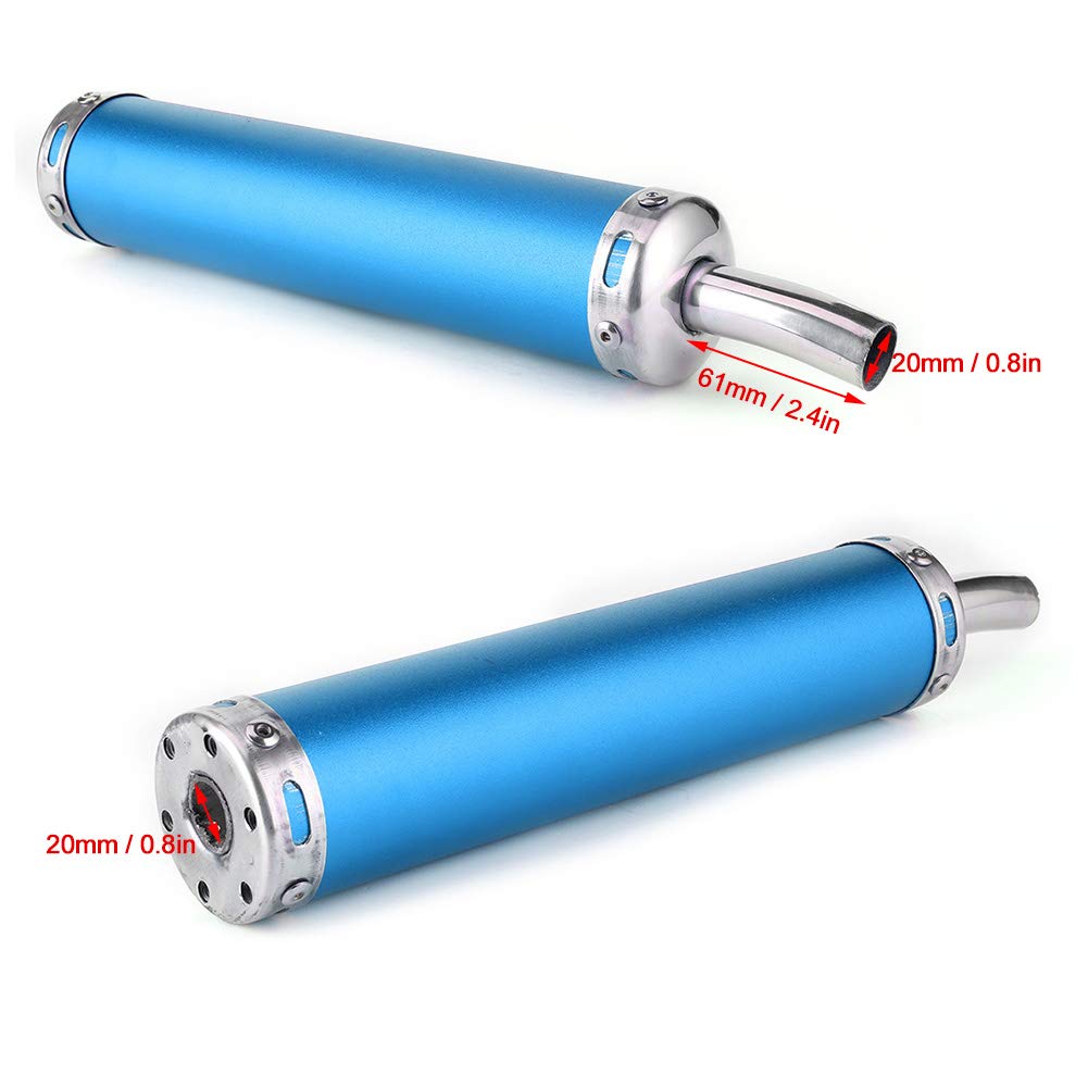 JUEMAI Tubo Di Scarico Per Auto HKS Sistema Modificato Punta Del Silenziatore Ingresso Universale In Acciaio Inox 5163MM Usca 89mm Tubo di Coda