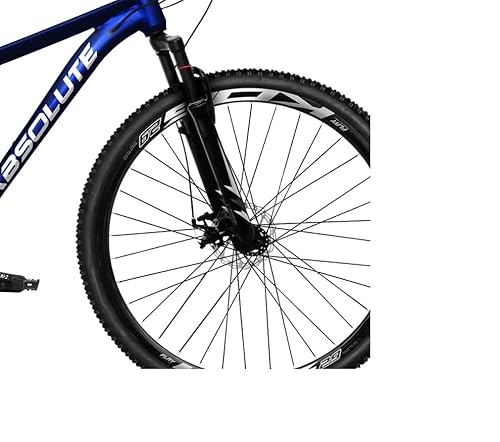 Bicicleta Aro 29 Absolute Nero 5 Alumínio 21v Cabos Internos Freio a Disco Suspensão Dianteira Mtb (