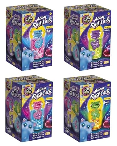 Lisciani - THE MOON ACADEMY: POCIONES DE LA LUNA - Kits de Alquimia Lunar - Frasco con Accesorios para Pociones Mágicas - Magia Encantada - Para Alquimistas Principiantes - Desde 7 años | Ya disponible en tu tienda friki favorita! En mundofriki.es!