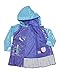 Froze Big Girls' Anna & Elsa Raincoat - Purple