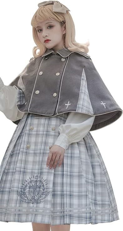 Amazon.co.jp: 【Sanjucos】 ワンピース ロリータ 長袖 制服 コスプレ 