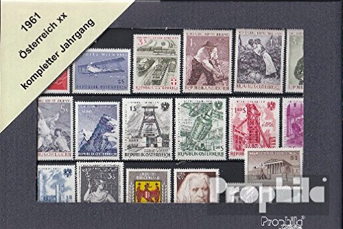 Prophila Collection Austria 1961 unmounted mint/never hinged ** MNH complete Volume in clean Conservation (Stamps for collectors)
