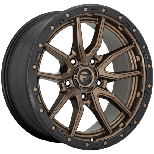 Fuel D681 Rebel 17x9 Matte Bronze