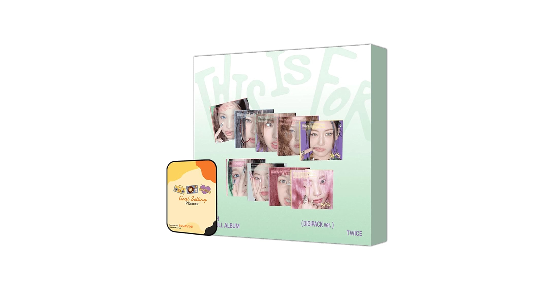 Amazon.com: TWICE THIS IS FOR Album [RANDOM DIGIPACK ver.]+Pre